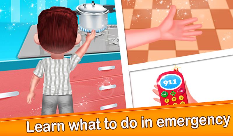 Child Safety Basic Rules games應用截圖第2張