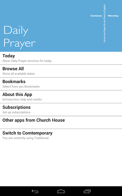 Daily Prayer: from the CofE Screenshot 1