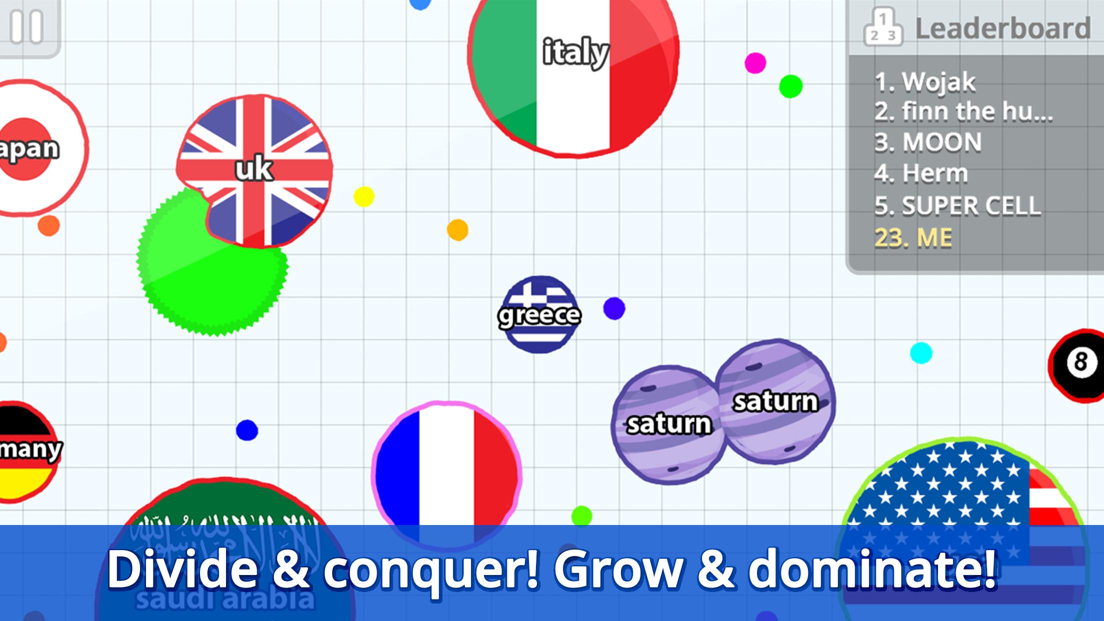 Agar.io Скриншот 1