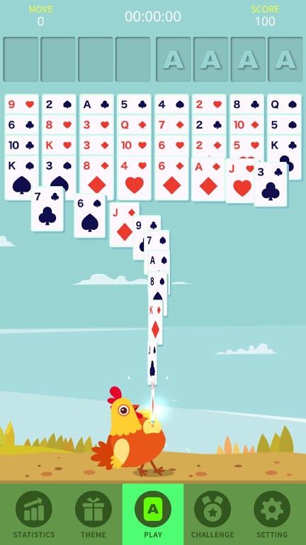 Schermata FreeCell Friends 1