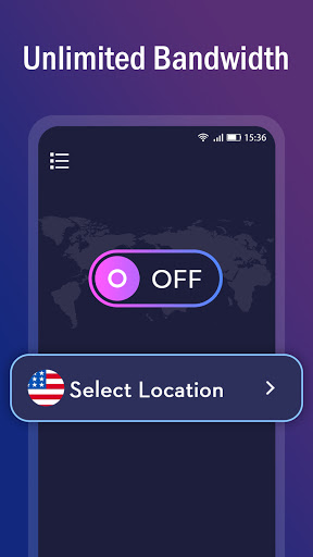 Rapid VPN - Free & Fast & Unlimited Security Proxy Captura de pantalla 2