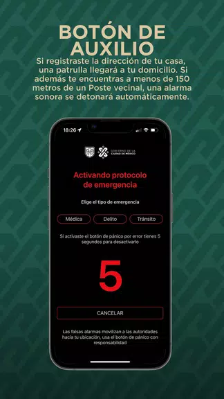 Schermata App CDMX 3