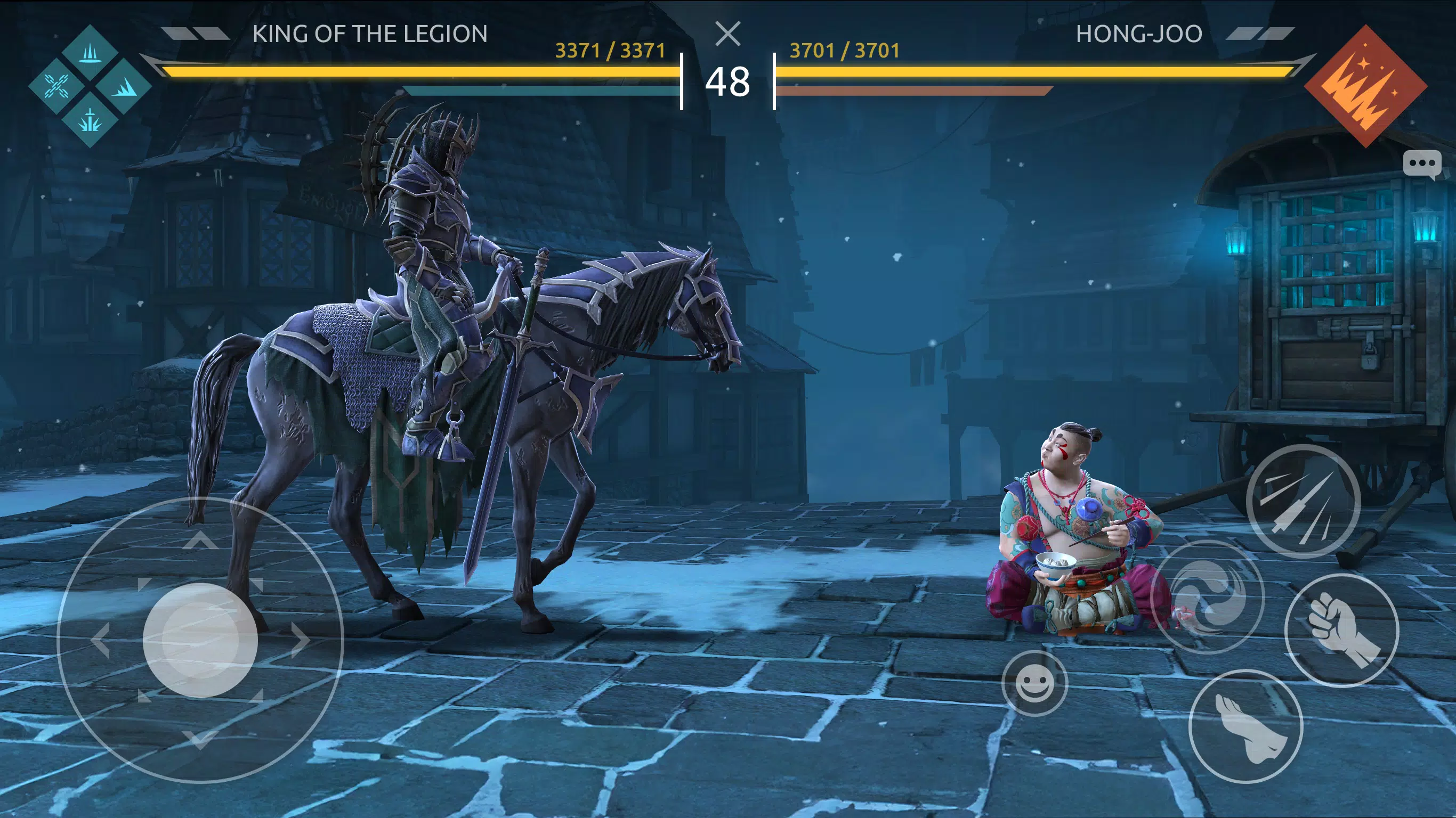 Shadow Fight 4 ဖန်သားပြင်ဓာတ်ပုံ 1