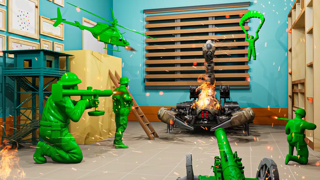 Army Toys War Attack Shooting Tangkapan skrin 1