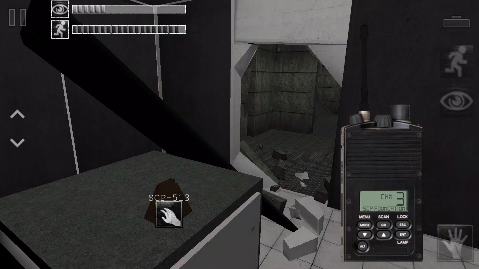 SCP Containment Breach Mobile Captura de pantalla 2