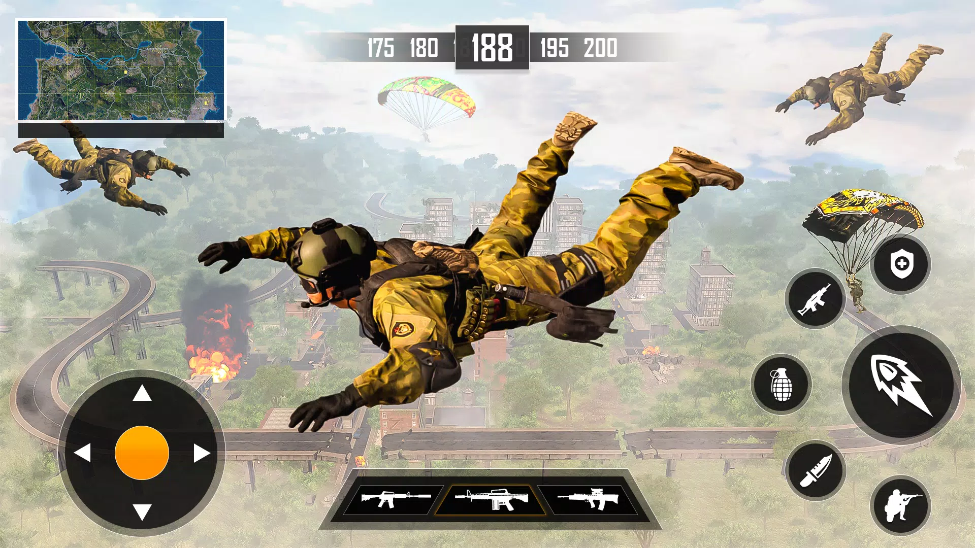 FPS Commando Mission- War Game Ảnh chụp màn hình 3