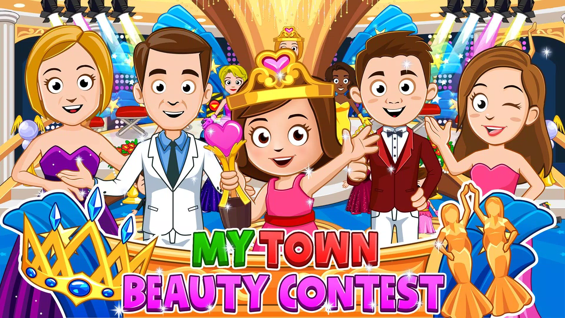 My Town : Beauty contest Screenshot 0