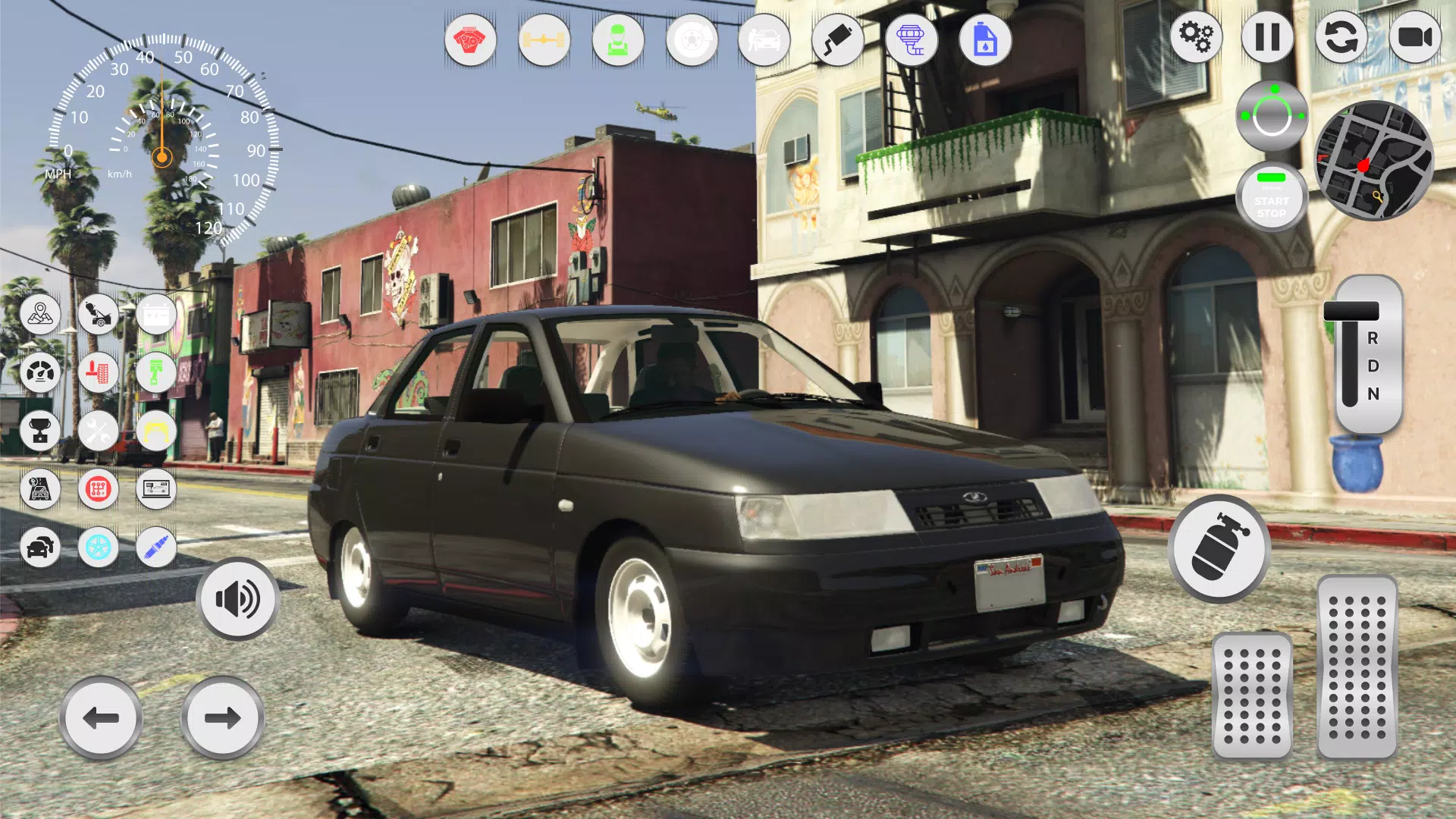 Lada 2110: Urban Simulator Captura de tela 0