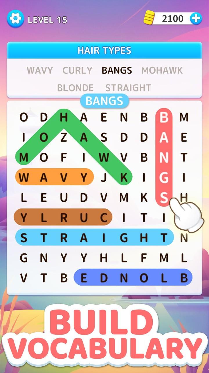 Ring of Words: Word Finder Schermafbeelding 1