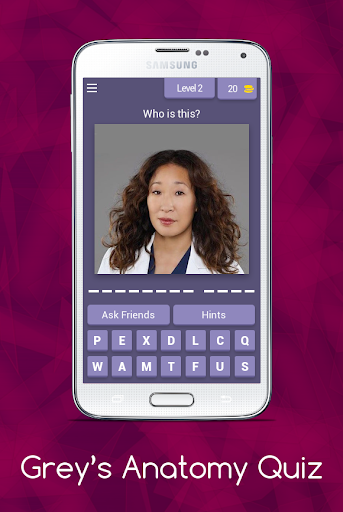 Grey’s Anatomy Quiz - Guess al Screenshot 2