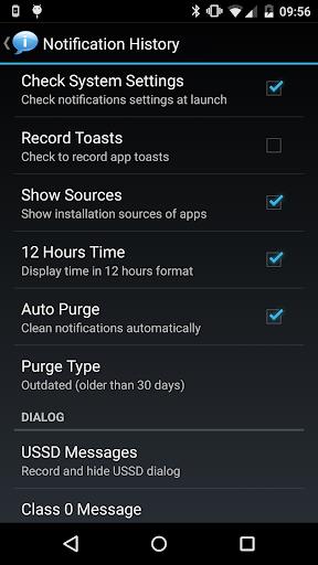 Notification History Capture d'écran 2