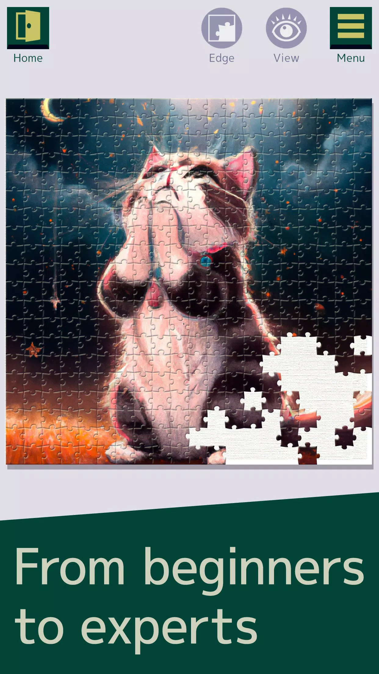 Schermata AI Jigsaw Puzzles 2