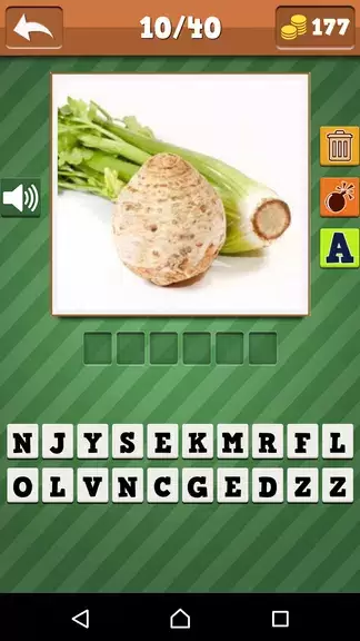 Schermata Vegetables Quiz 3