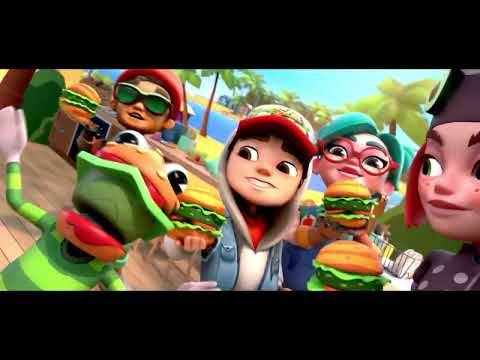 မြေအောက်ရထား surfers နှင့် crossy လမ်းပေါ် crossover ဖြစ်ရပ်
