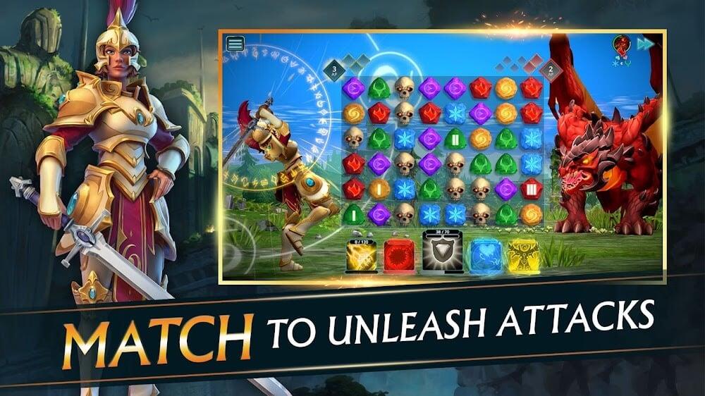 Puzzle Quest 3 Ảnh chụp màn hình 0