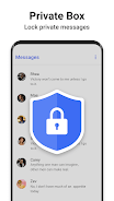 Messenger de SMS - Mensajes Captura de pantalla 3