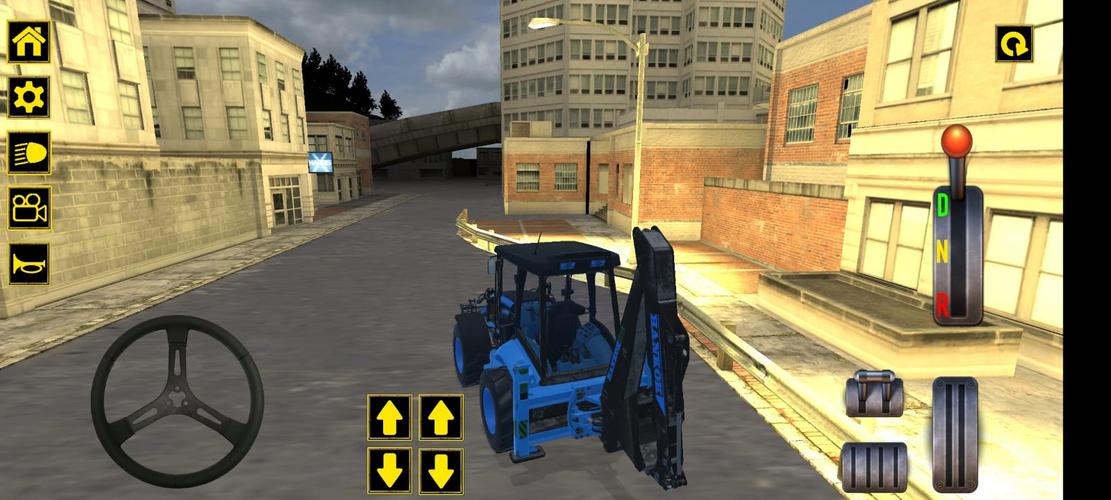 Excavator Jcb City Mission Sim Captura de pantalla 2