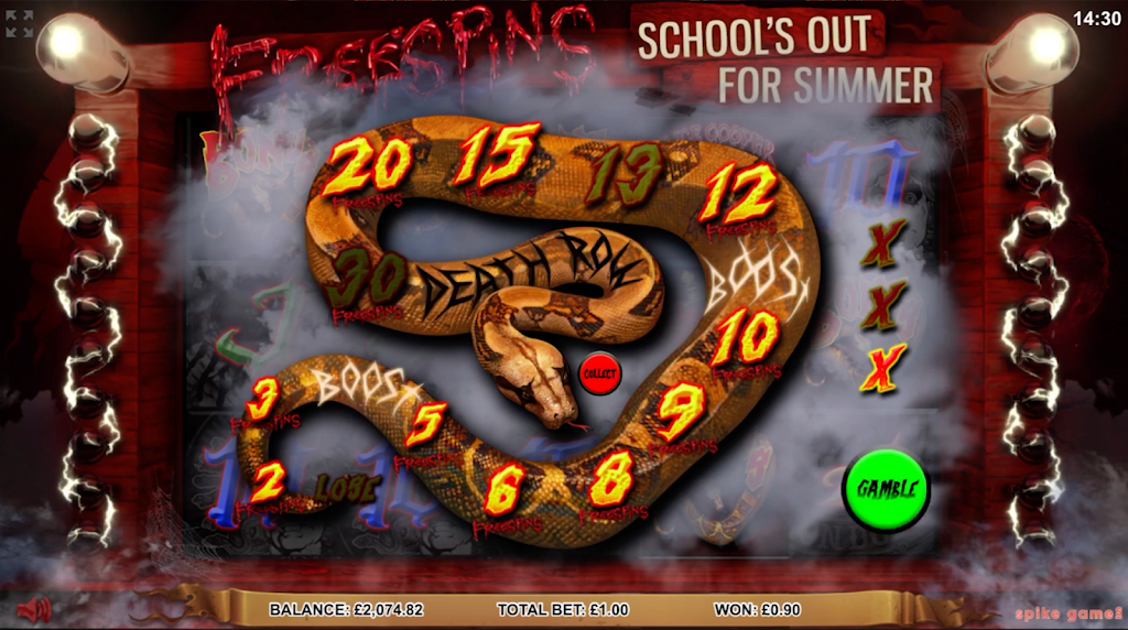 Alice Cooper.  Casino Slot Game. ဖန်သားပြင်ဓာတ်ပုံ 2