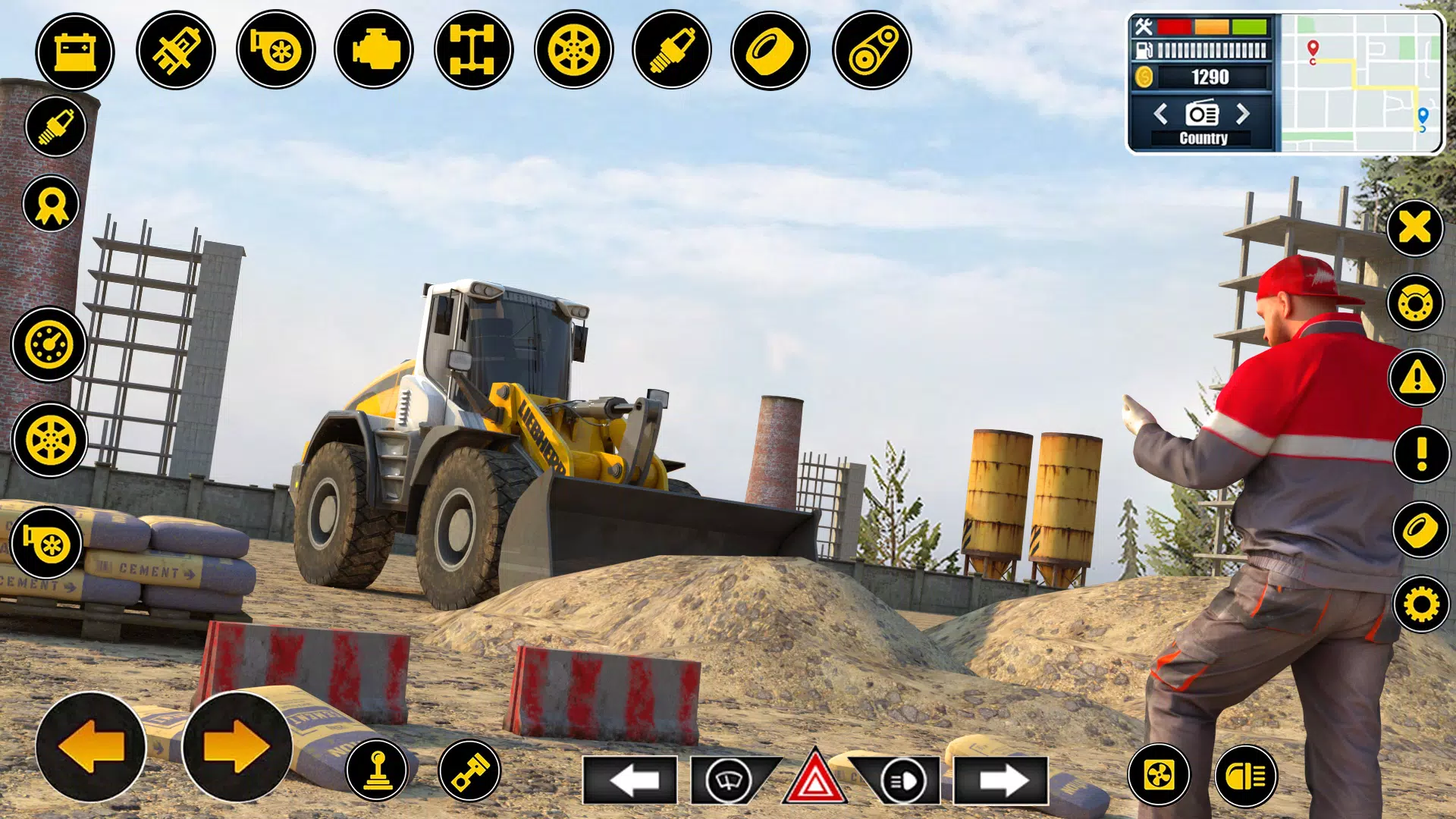 3D City Road Construction Game Скриншот 1