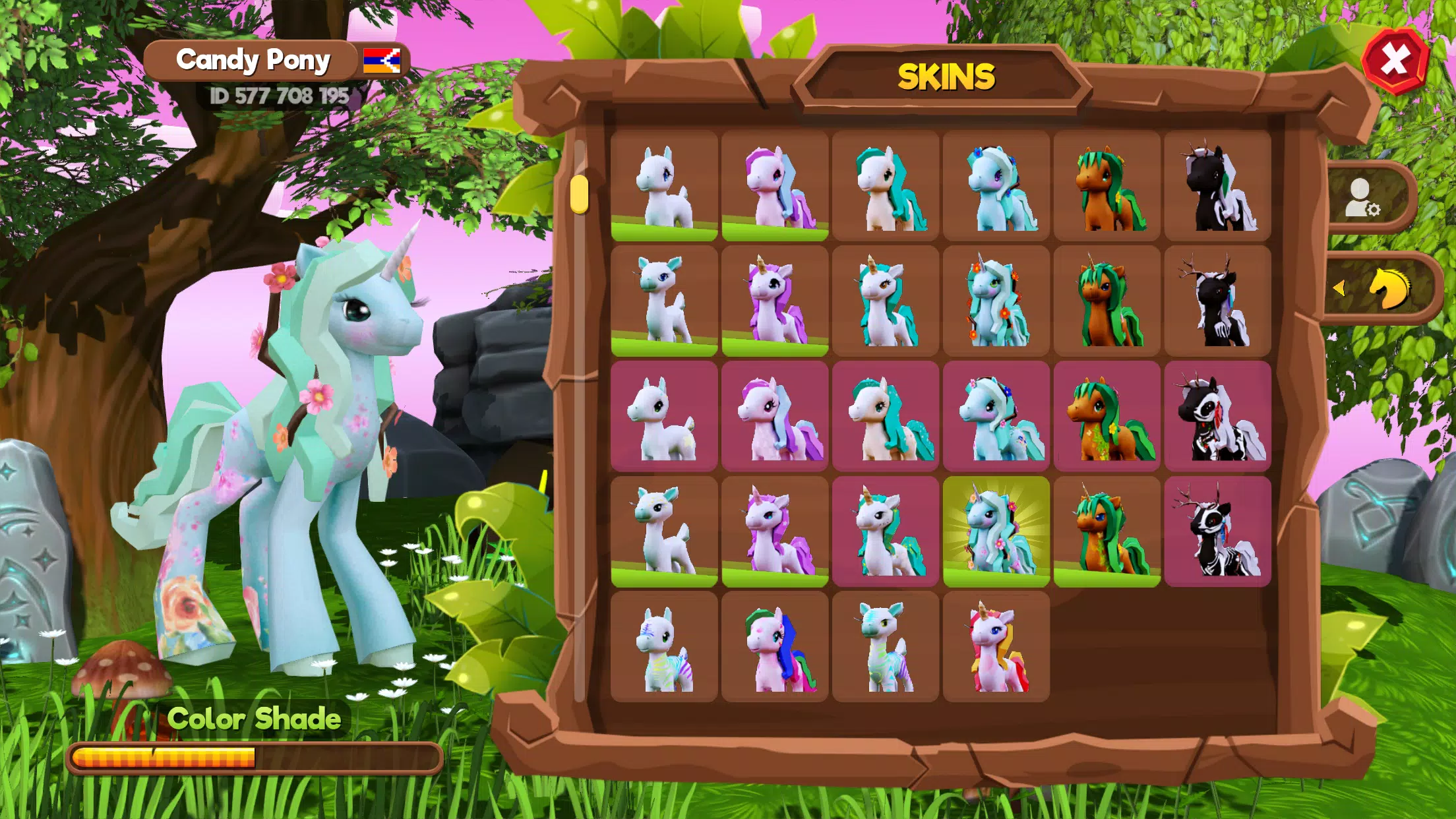 Schermata Pony World Craft 1