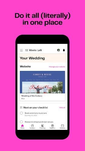 The Knot Wedding Planner स्क्रीनशॉट 1