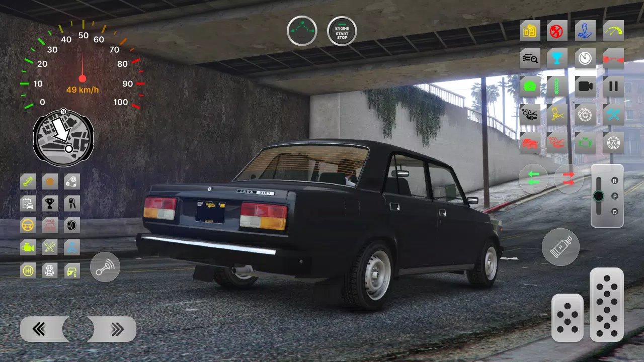 VAZ 2107 Simulator: Drift Lada應用截圖第2張