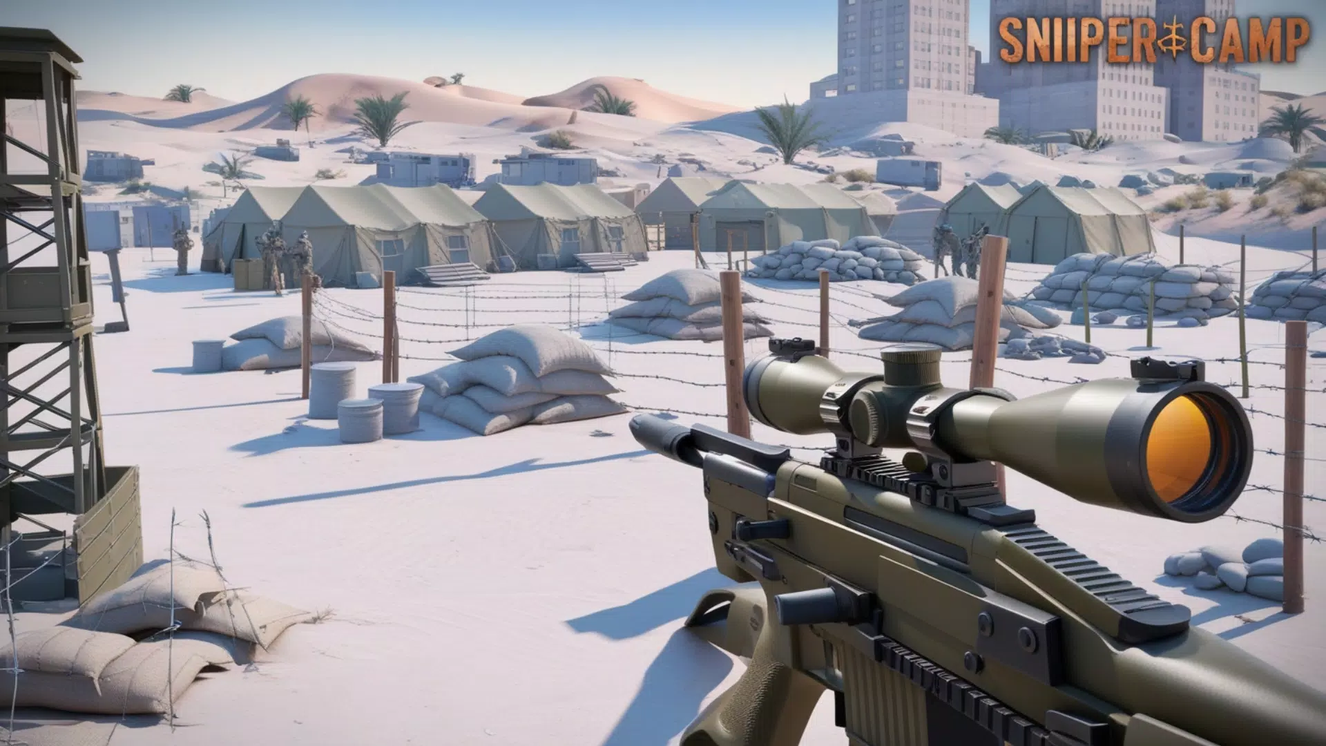 Sniper X : Desert Hunt FPS 3D Screenshot 2