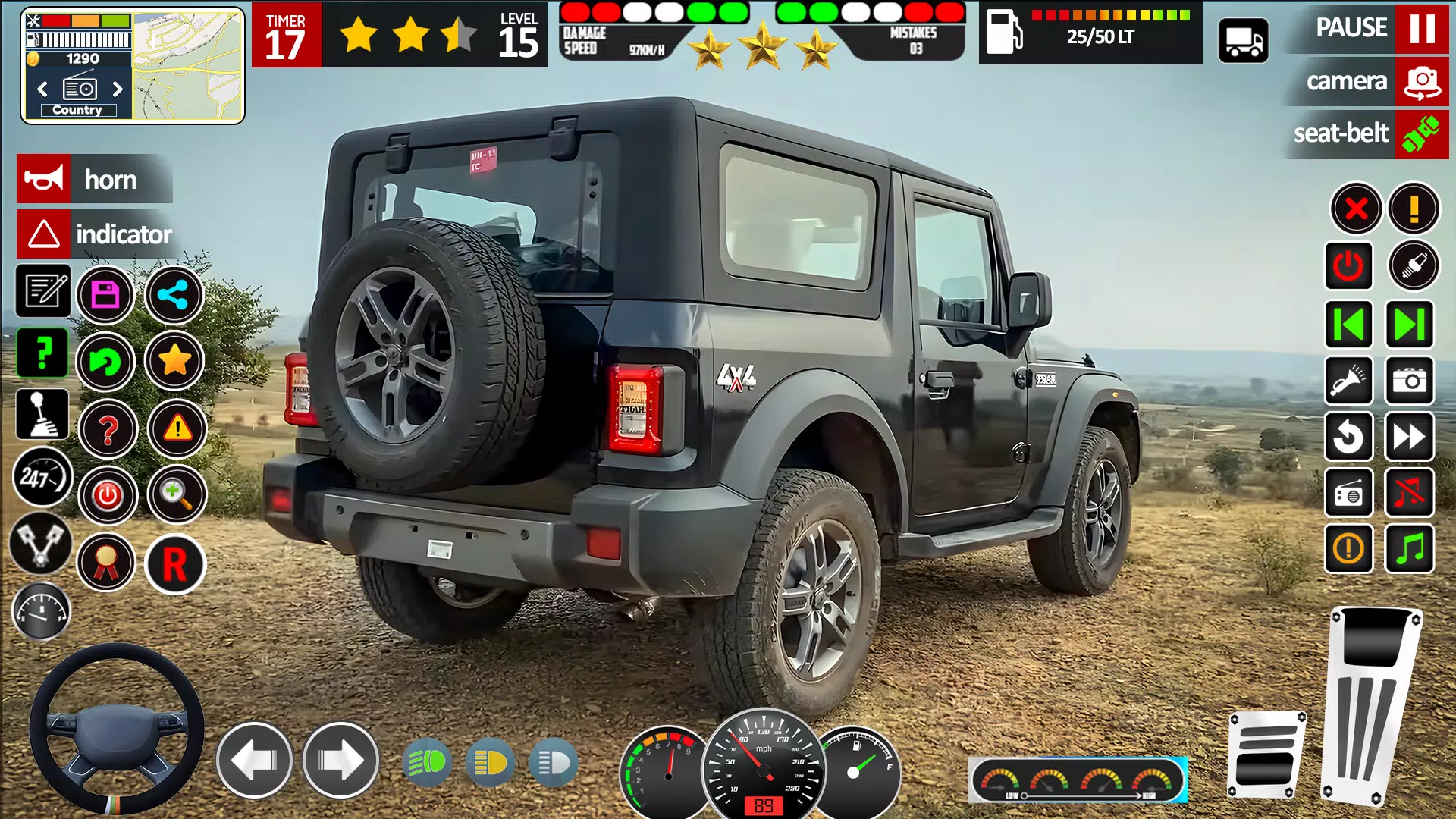 Jeep Driving Game 3d Simulator スクリーンショット 0