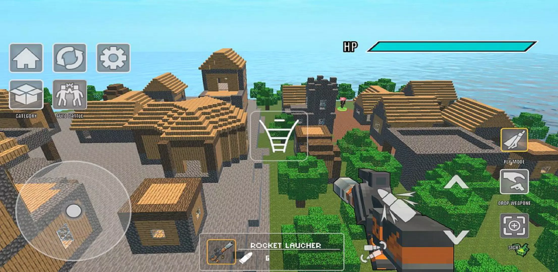 Craft BuildingPixel World II Ảnh chụp màn hình 1