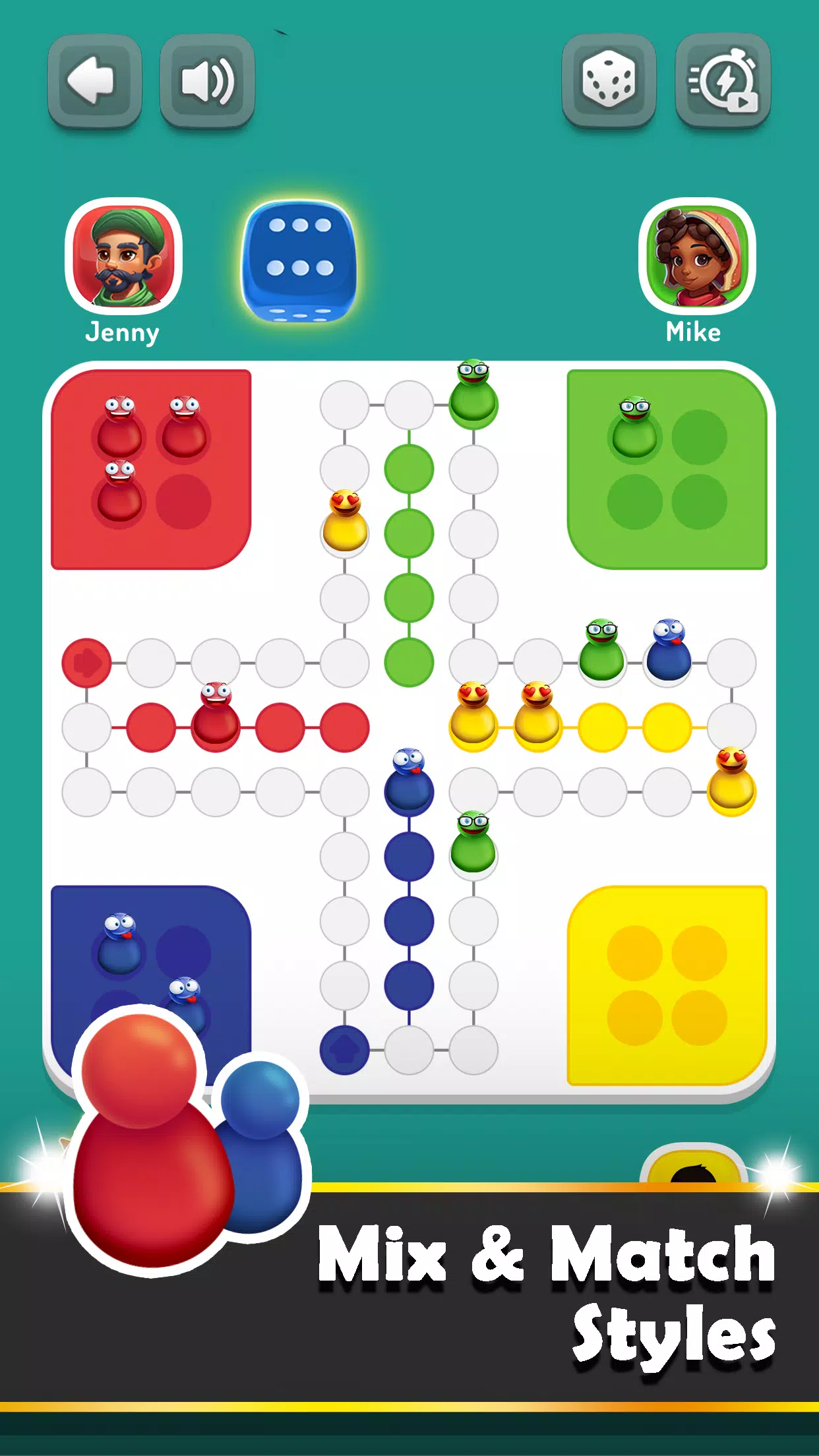 Ludo Trouble স্ক্রিনশট 3