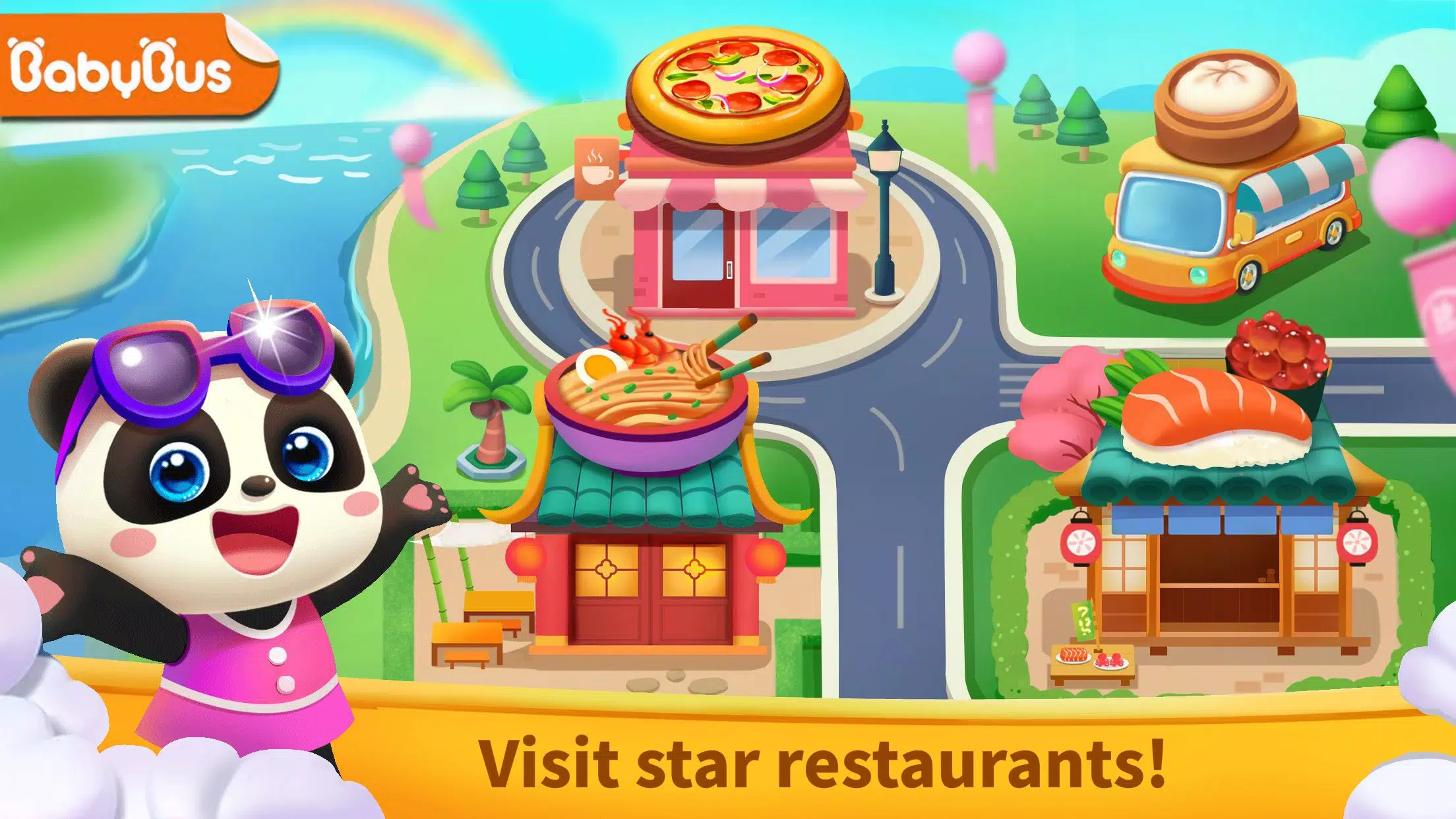 Little Panda: Star Restaurants Ảnh chụp màn hình 0