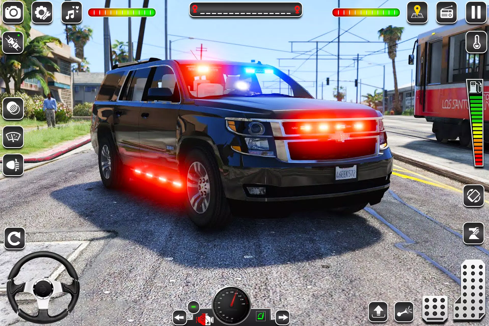 US Police Car Chase Game 3D স্ক্রিনশট 3