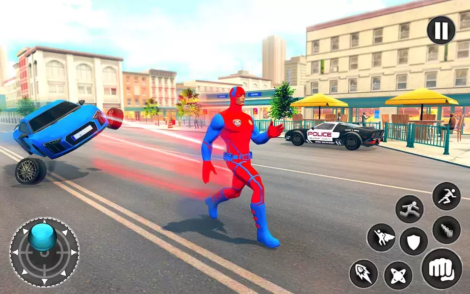 Schermata Captain Super Hero Man Game 3D 1