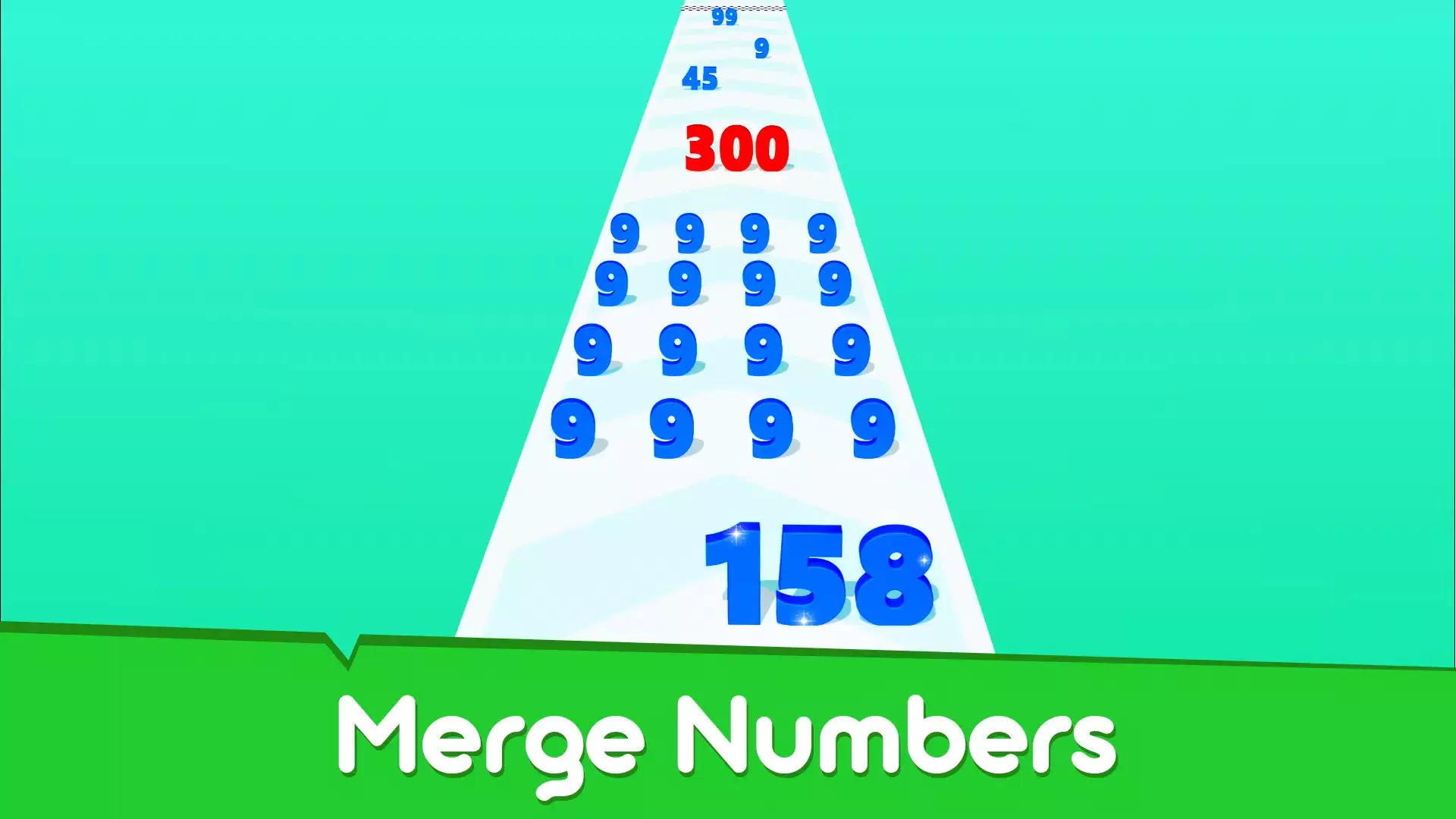 Run & Merge Numbers Game Zrzut ekranu 0