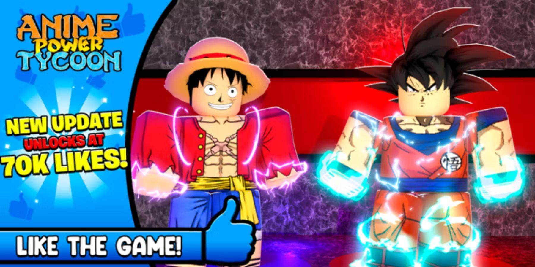 Roblox Anime Power Codes na styczeń 2025