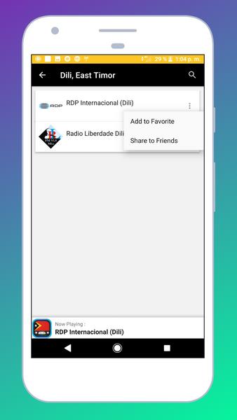 Radio East Timor: Radio Online應用截圖第2張