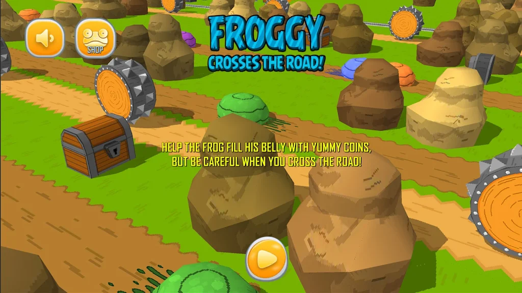 Jumppy Frog Cross Forest Ảnh chụp màn hình 0