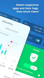 GlassWire Data Usage Monitor Zrzut ekranu 1