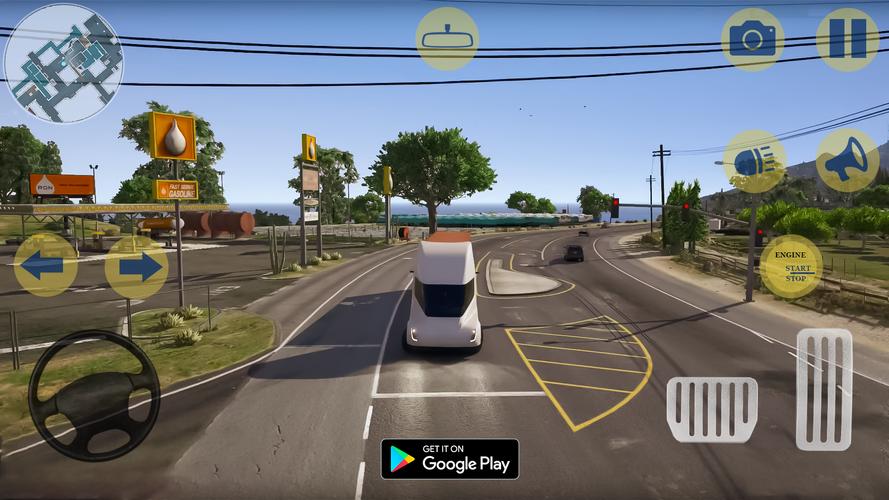US Cargo Truck Games 3D Capture d'écran 0