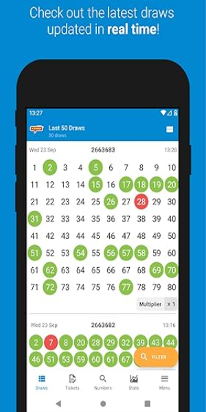 Georgia Lottery Keno : GA Live Results & Tickets Ekran Görüntüsü 0