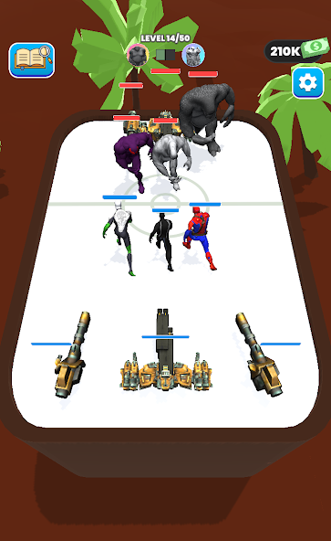 Merge Master Superhero Battle Mod スクリーンショット 2