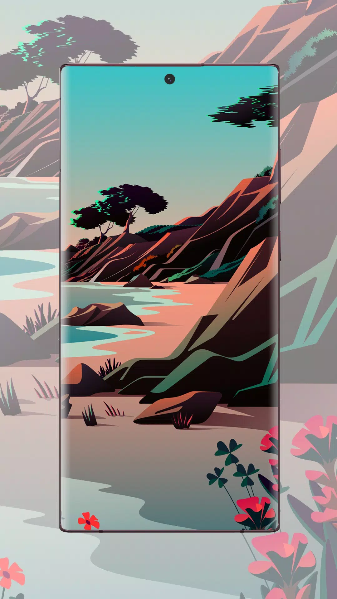 Minimalist Wallpaper Captura de pantalla 0