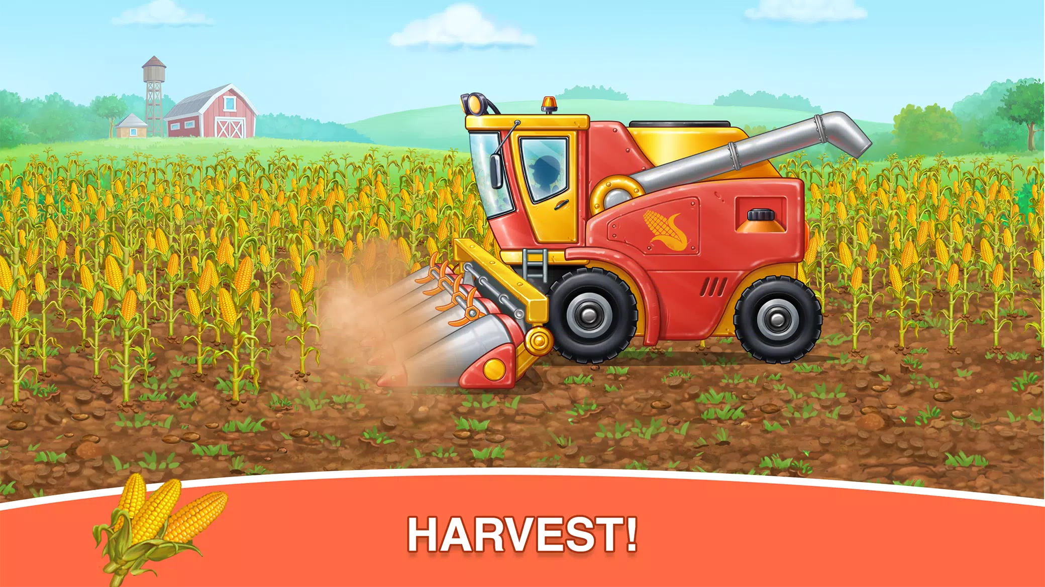 Corn Harvest Baby Farming Game Скриншот 3