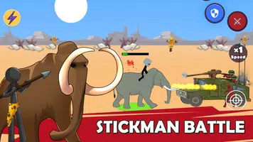 Age of Stickman Battle of Empires Tangkapan skrin 3