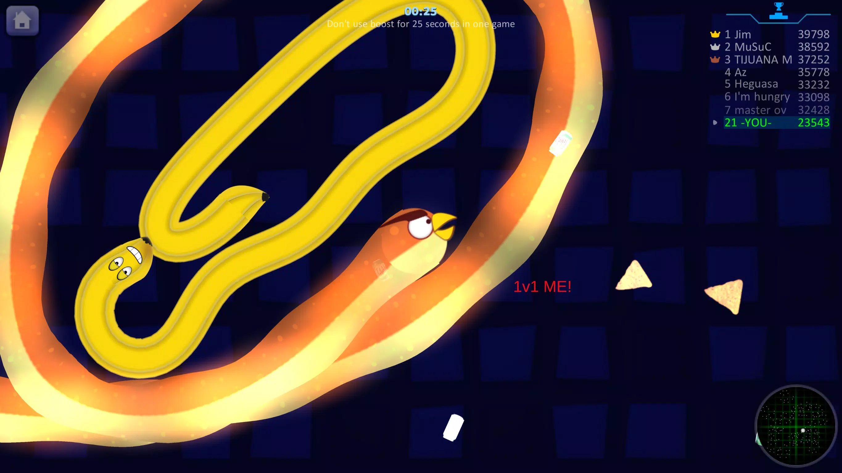 Snake Hunt: Worm io Games Zone ภาพหน้าจอ 3