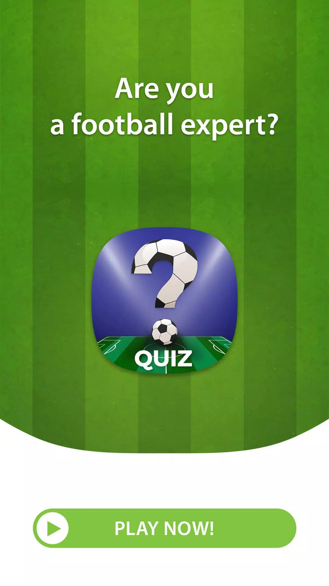 Quiz Football - Jeu de trivia Capture d'écran 0