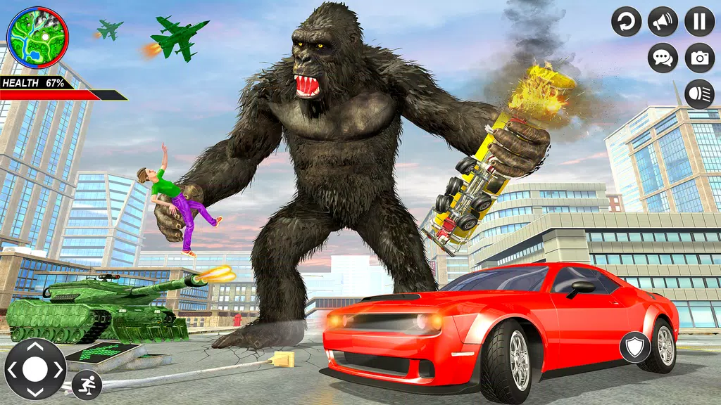 King Kong Gorilla City Attack Ekran Görüntüsü 2