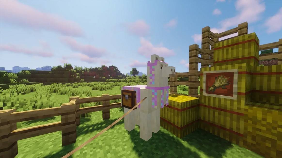 Lamas in Minecraft