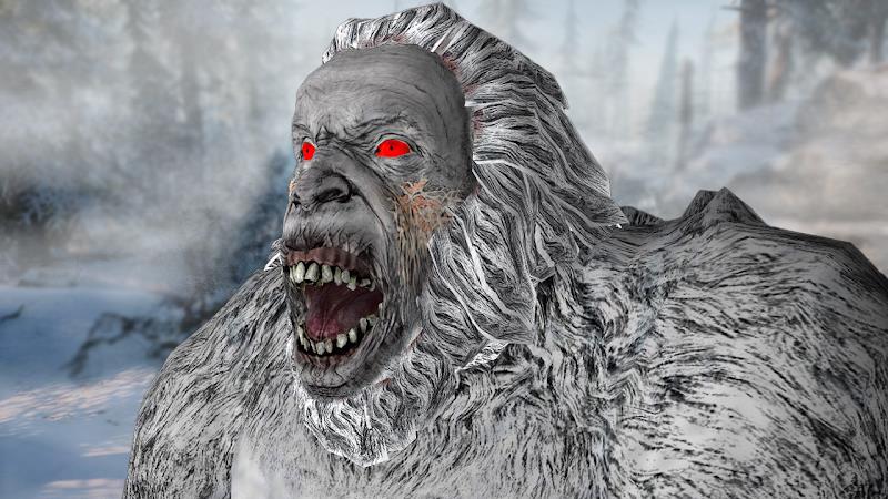 Bigfoot Yeti Hunt & Survival Ekran Görüntüsü 0