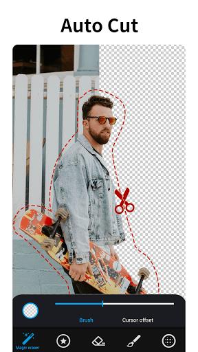 Photo Editor BG Eraser MagiCut Zrzut ekranu 0